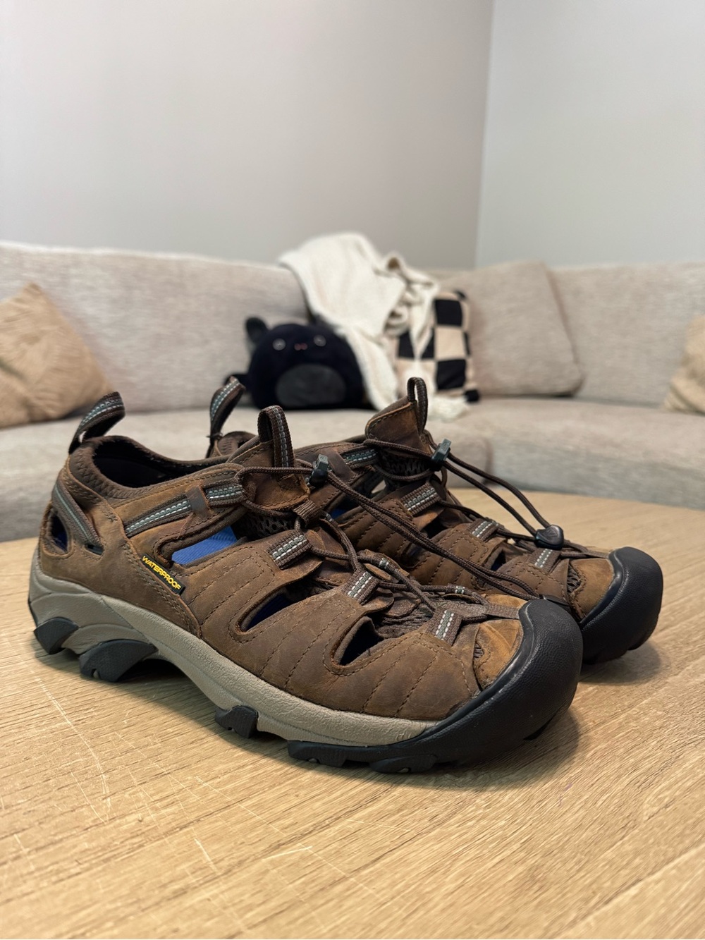 Keen Brown Men's Closed-Toe Outdoor Sandals